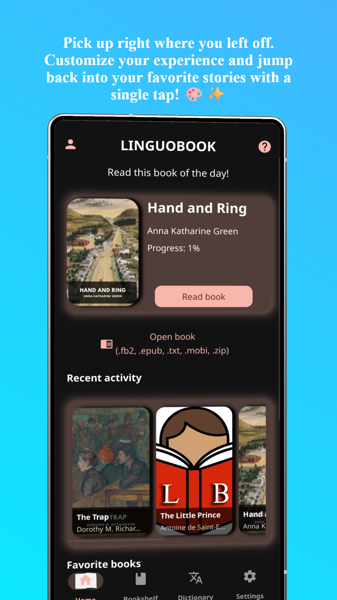 Customize your app